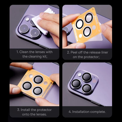 Baseus iPhone 11 Pro/ 11 Pro Max/ 12 Pro Glare Repelling Corning Glass Lens Protector