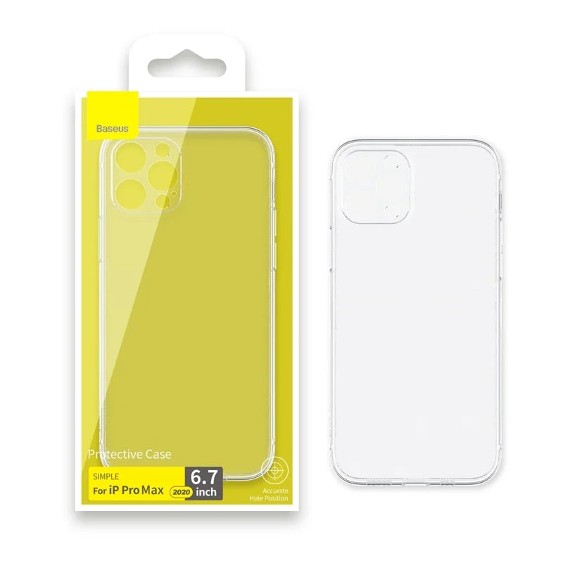 Baseus iPhone 12 Pro Max 6.7-Inch Simple Case Transparent