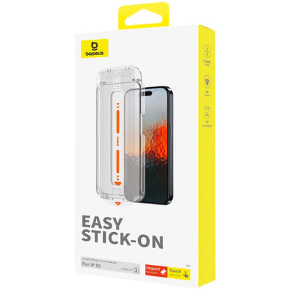 Baseus iPhone 15/16 Sapphire Series HD Tempered-Glass Screen Protector