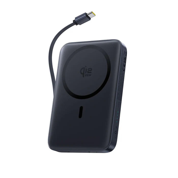 Baseus 10000mAh 45W PicoGo AM61 Qi2.2 Magnetic Power Bank with Built-in Type C Cable