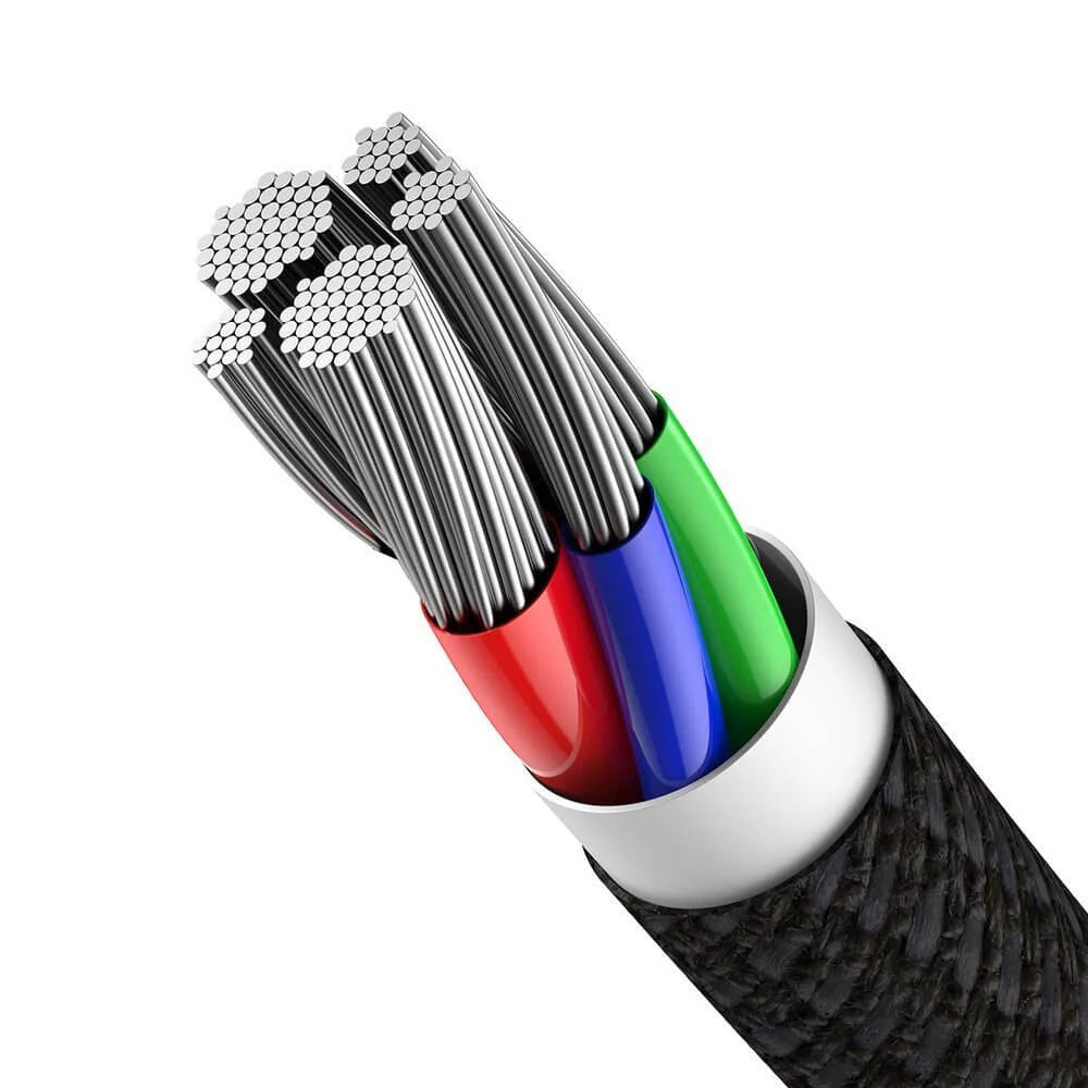 Baseus 20W High Density Braided Fast Charging Data Type-C to Lightning PD Cable (1m / 2m)
