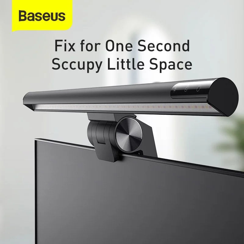 Baseus i-wok Series USB Stepless Dimming Screen Hanging Light (Youth) Black – DGIWK-B01