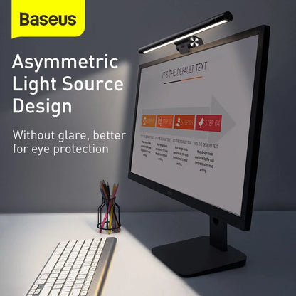 Baseus i-wok Series USB Stepless Dimming Screen Hanging Light (Youth) Black – DGIWK-B01