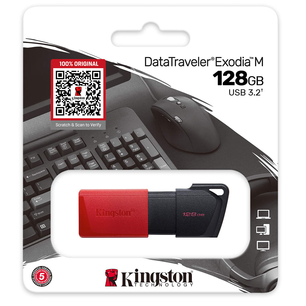 Kingston DataTraveler Exodia M USB 3.2 Flash Drive | DTXM