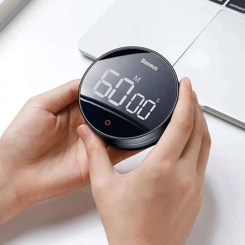 Baseus Heyo Rotation Pro Countdown Timer Dark grey – FMDS000013