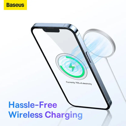 Baseus Halo Series Magnetic Metal Ring 2pcs/pack Silver