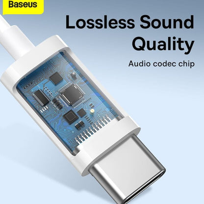 Baseus Encok C17 Type-C lateral in-ear Wired Earphone White – NGCR010002