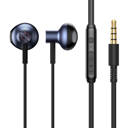 Baseus Encok H19 Wired 3.5mm Earphone (Blue / Black)
