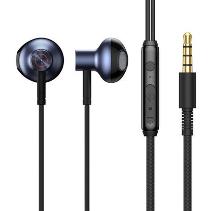 Baseus Encok H19 Wired 3.5mm Earphone (Blue / Black)