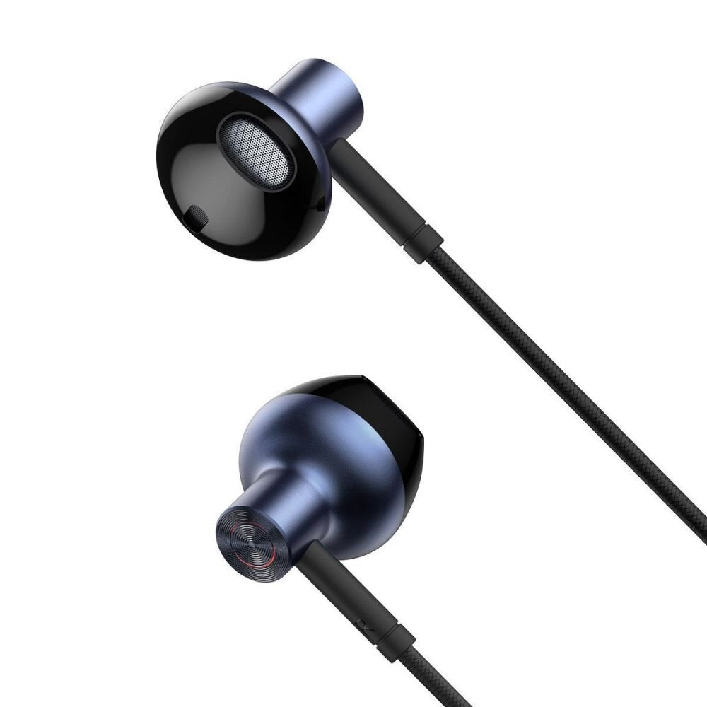 Baseus Encok H19 Wired 3.5mm Earphone (Blue / Black)