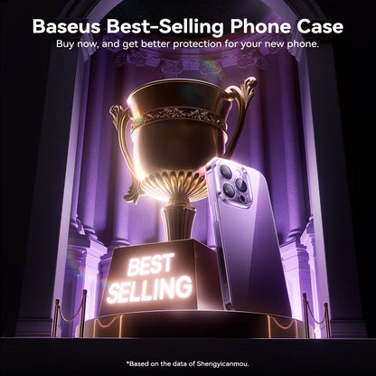 Baseus Lucent Series-iPhone 15 Pro-Clear Transparent, Ultra Thin Design Protective Case?- P60157204203-01