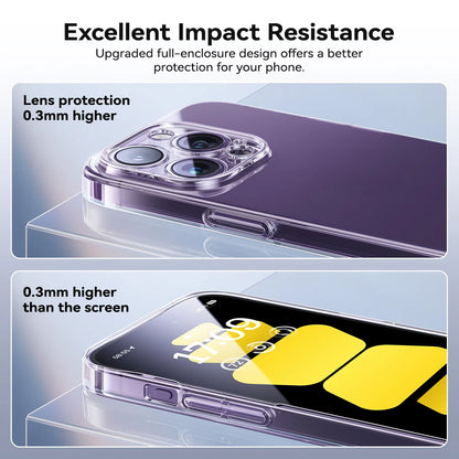 Baseus Lucent Series-iPhone 15 Pro-Clear Transparent, Ultra Thin Design Protective Case?- P60157204203-01