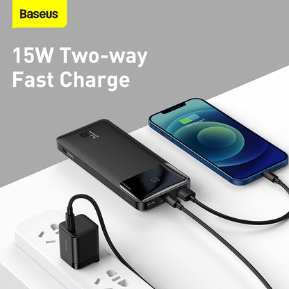 Baseus 10000mAh 15W Bipow Digital Display Power Bank (PPDML-I01)