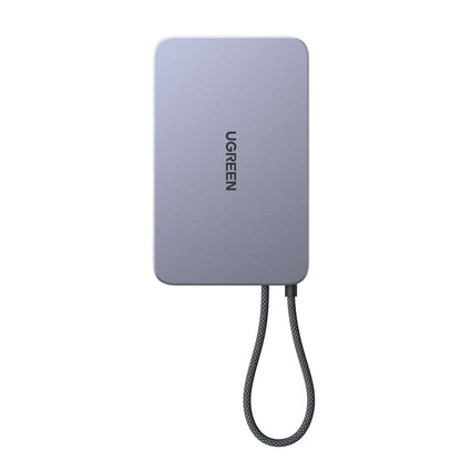 UGREEN 10000mAh 15W Qi2 MagFlow Air Magnetic Power Bank (Space Gray)- PB570 – 75982B