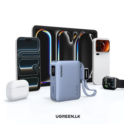 UGREEN 10000mAh 33W Fast Charging Power Bank With Type C Cable – PB584 – 75173B