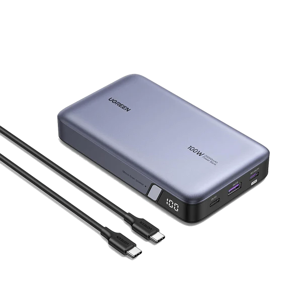 UGREEN 20000mAh 100W Two-way Fast Charging Power Bank – PB720 – 25188