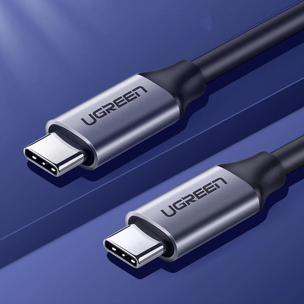 UGREEN 1.5 Meter 100W 4k 60Hz 5Gbps Type-C to Type-C 3.2Gen Data Cable – US161 – 50751