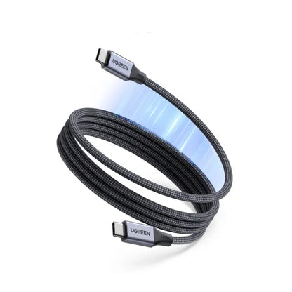 UGREEN 1Meter 100W Magnetic Type-C to Type-C PD Fast Charging Cable – L520 – 55517