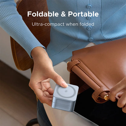 UGREEN 25W Qi2 MagFlow 2-in-1 Magnetic Wireless Charger – W752 – 55960B