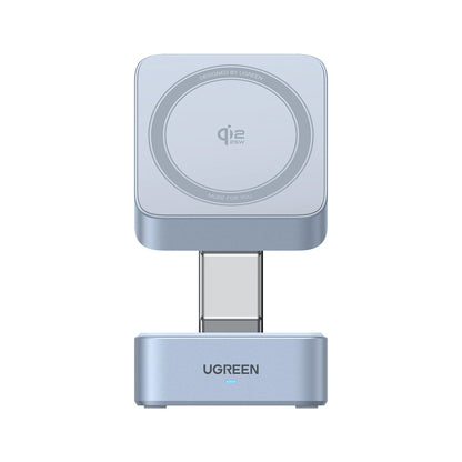 UGREEN 25W Qi2 MagFlow 2-in-1 Magnetic Wireless Charger – W752 – 55960B