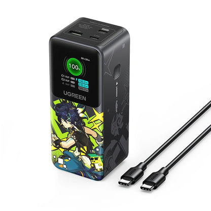 UGREEN 20000mAh 130W Genshin Impact Edition Smart Display Fast Charging Power Bank – PB721 – 35524GI