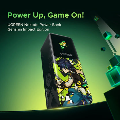 UGREEN 20000mAh 130W Genshin Impact Edition Smart Display Fast Charging Power Bank – PB721 – 35524GI