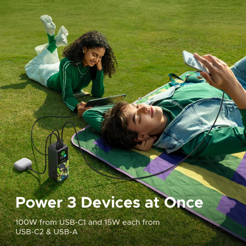 UGREEN 20000mAh 130W Genshin Impact Edition Smart Display Fast Charging Power Bank – PB721 – 35524GI