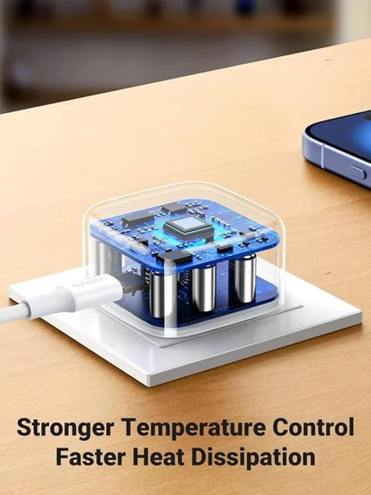 UGREEN 20W Type-C Fast Charger Set + Type-C to Type-C 1 Meter Cable