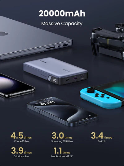 UGREEN 20000mAh 100W Two-way Fast Charging Power Bank – PB720 – 25188