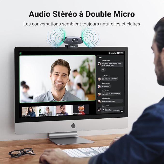 UGREEN 2K 30FPS Full HD Web Camera - 35626