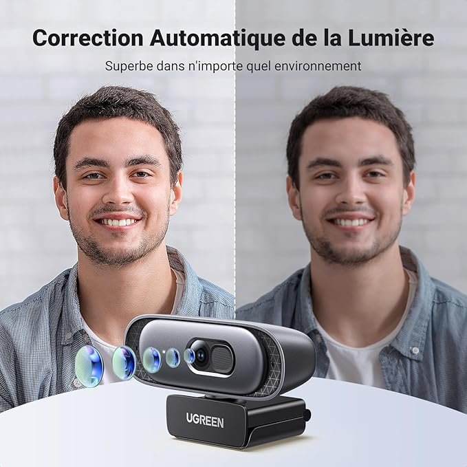 UGREEN 2K 30FPS Full HD Web Camera - 35626