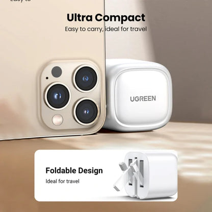 UGREEN 30W Type-C GaN Fast Charging Adapter – CD305 - 15330