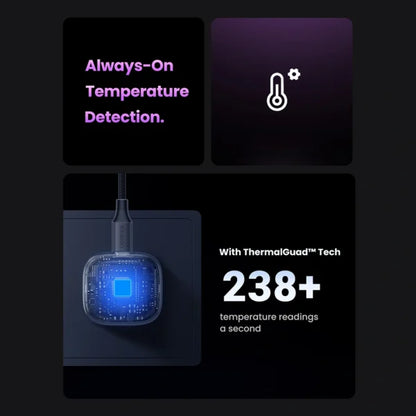 UGREEN 30W USB-C Nexode GaN PD Fast Charger UK with Type-C to Type-C Cable – CD305 - 25114