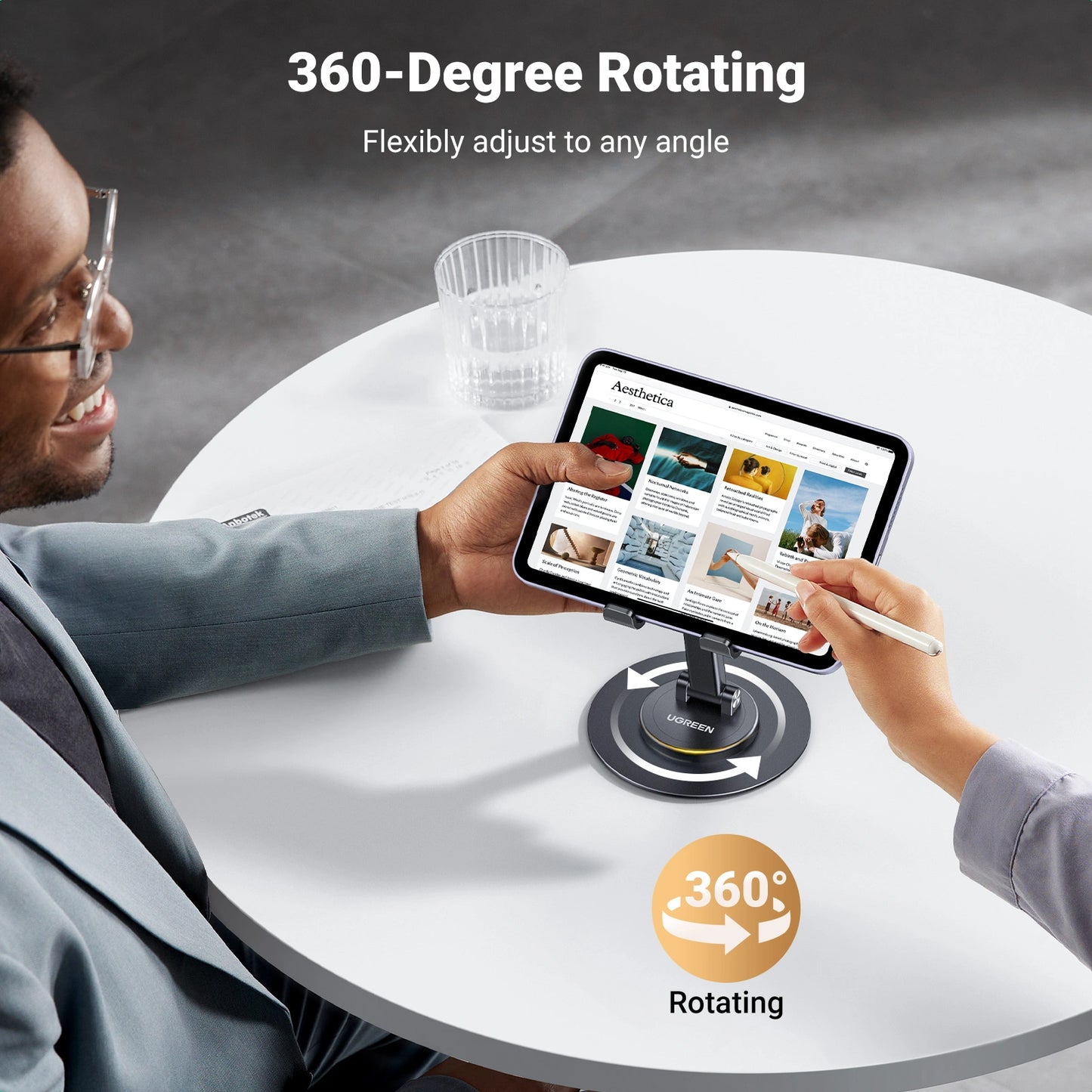 UGREEN 360 Rotating And Folding Phone Stand – LP805 - 35152
