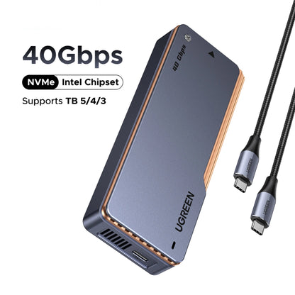 UGREEN 40Gbps USB4® M.2 NVMe SSD Aluminum Alloy Enclosure – D703 - 65727
