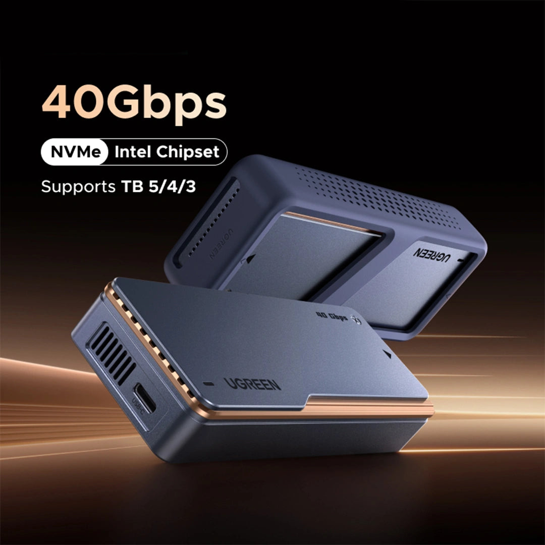 UGREEN 40Gbps USB4® M.2 NVMe SSD Aluminum Alloy Enclosure – D703 - 65727