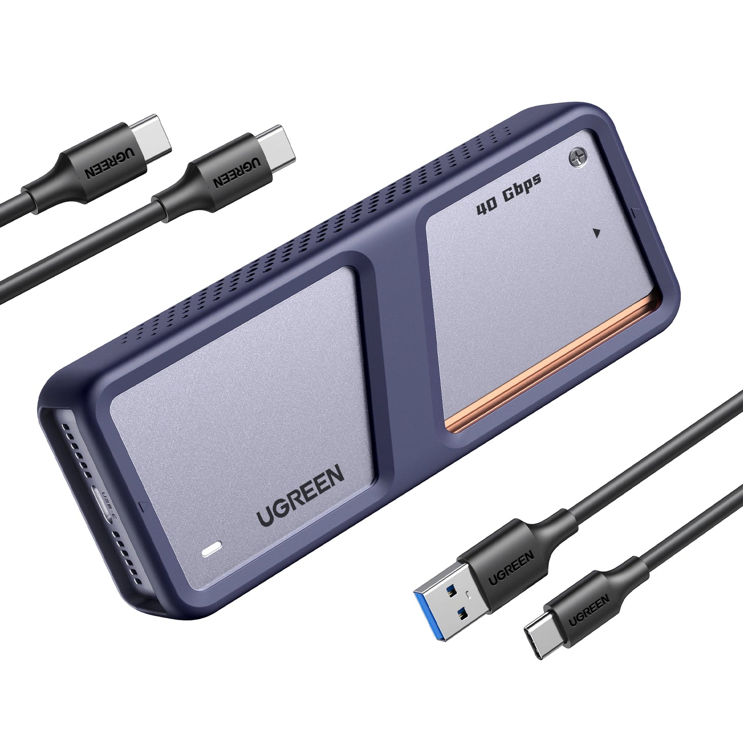 UGREEN 40Gbps USB4® M.2 NVMe SSD Aluminum Alloy Enclosure – CM642 - 15976