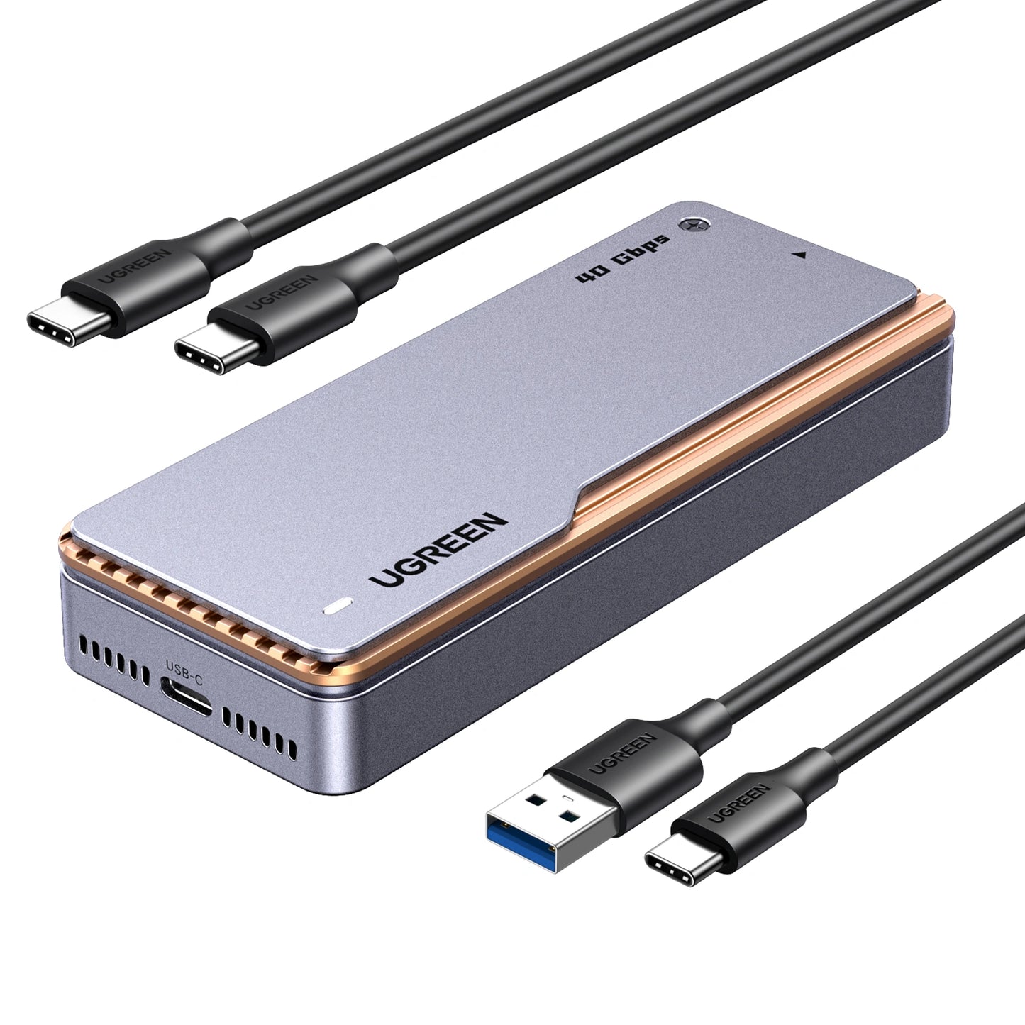 UGREEN 40Gbps USB4® M.2 NVMe SSD Aluminum Alloy Enclosure – CM642 - 15976