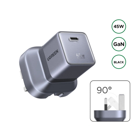 UGREEN 45W Nexode Air Type-C Foldable GaN Fast Charger X840 – 95786B