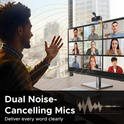 UGREEN 4K 30Hz USB Webcam with USB to Type -C Adapter – CM831 - 65381