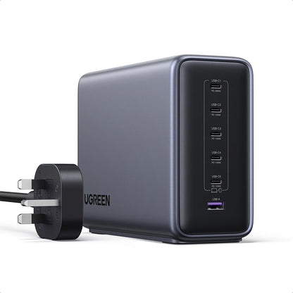 UGREEN 500W 6-Port Nexode GaN Desktop Fast Charger – X759 – 55551B