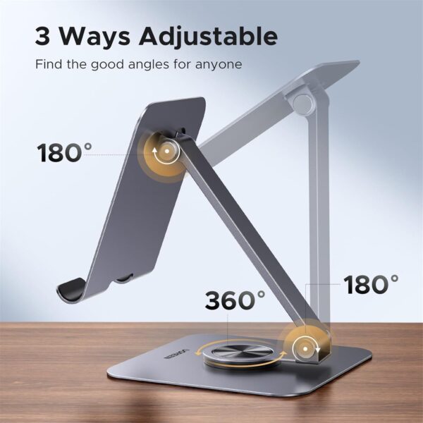 UGREEN Aluminum Alloy 360° Rotation Desktop Tablet Stand - 45860