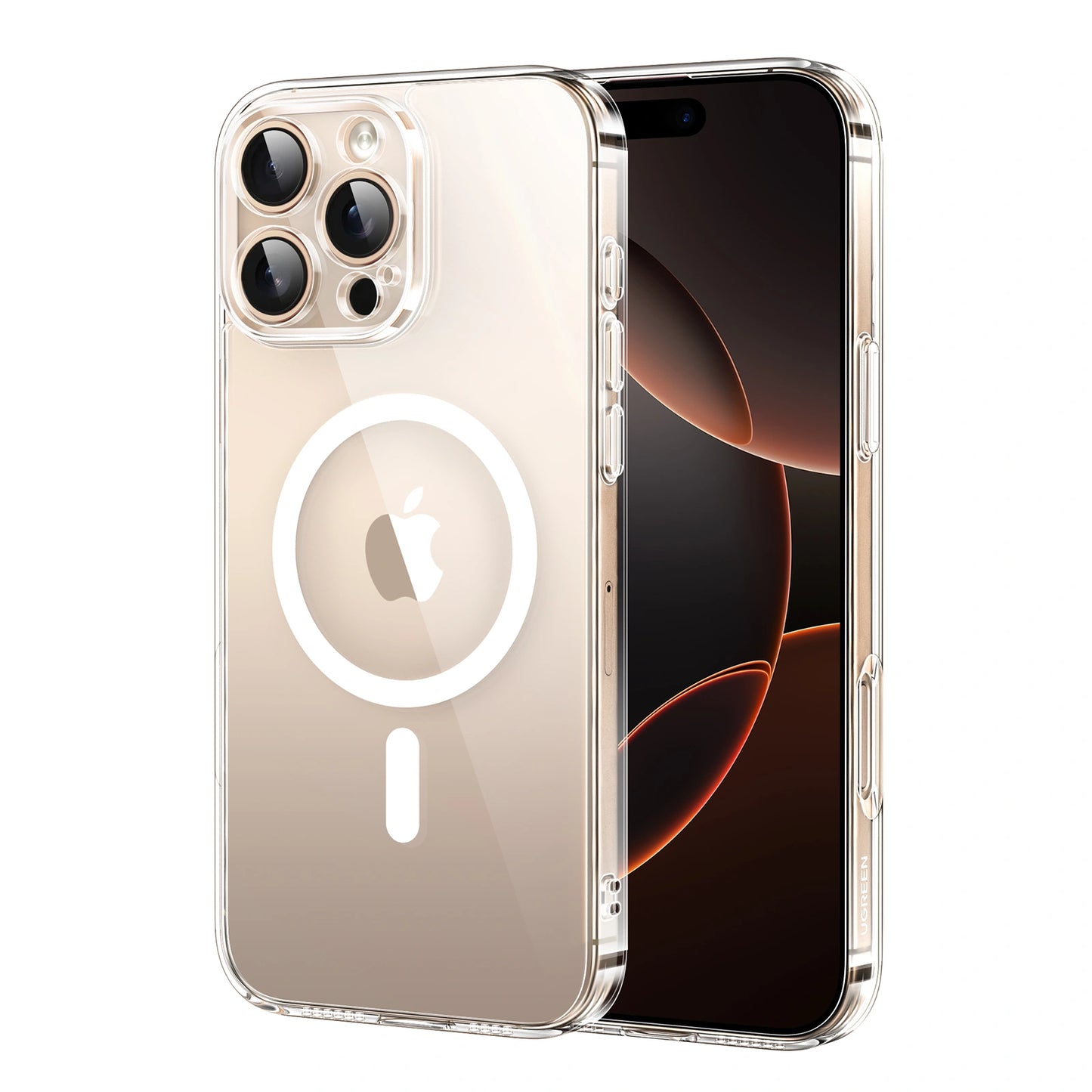 UGREEN iPhone 16 Pro Classy Clear Magnetic Protective Case Upgraded Version – CA111 – 45923