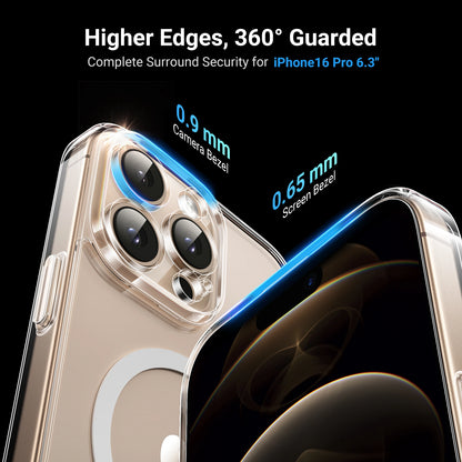UGREEN iPhone 16 Pro Classy Clear Magnetic Protective Case Upgraded Version – CA111 – 45923