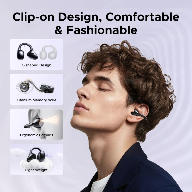 UGREEN ClipBuds Pro Open-Ear Wireless Earbuds – WS218 – 85185