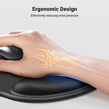 UGREEN Ergonomic Mouse Pad with Wrist Rest – LP668 – 25245