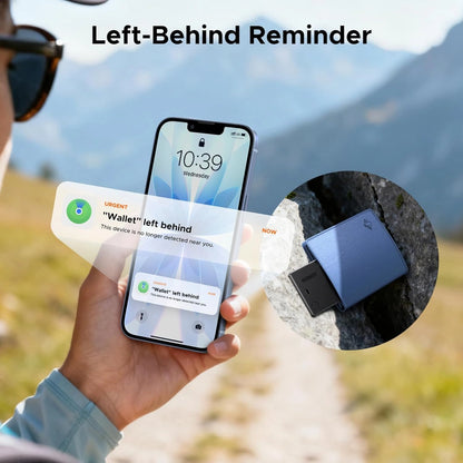UGREEN Finder Slim 3 Rechargeable Wallet Tracker – Apple find my – CM921 – 75121