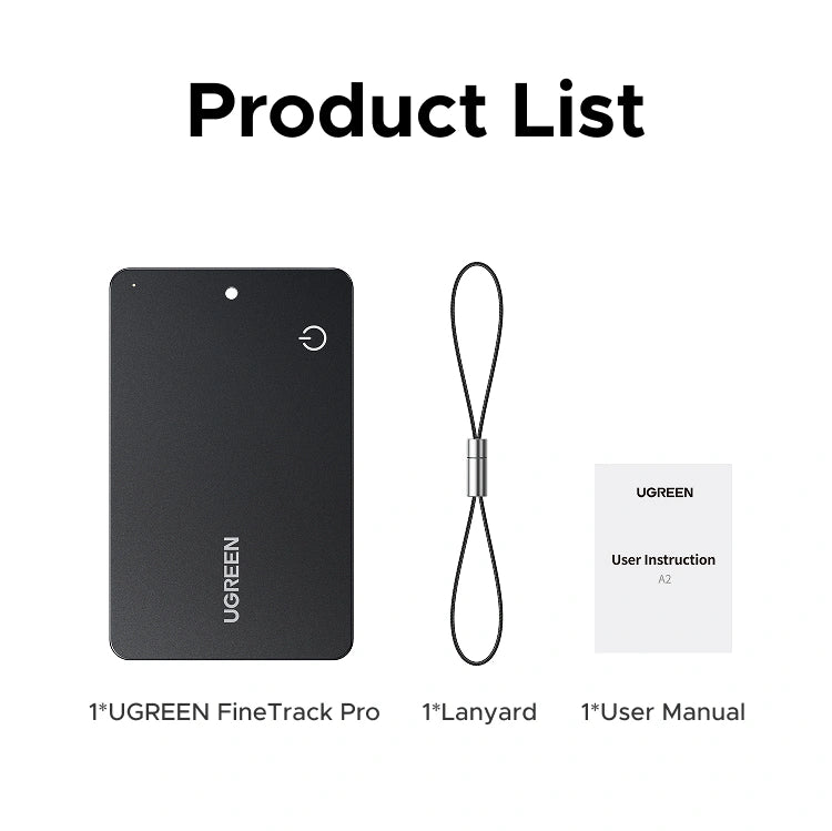 UGREEN Finder Slim Pro Tracker Android Find Hub + Apple Find My – CM915 – 75644