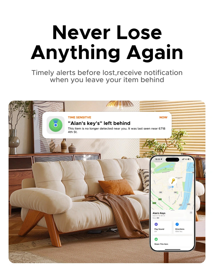 UGREEN Finder Slim Pro Tracker Android Find Hub + Apple Find My – CM915 – 75644