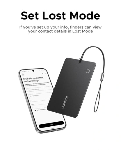 UGREEN Finder Slim Pro Tracker Android Find Hub + Apple Find My – CM915 – 75644